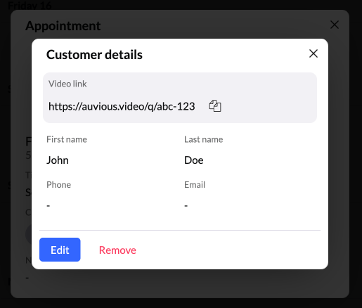 Appointment