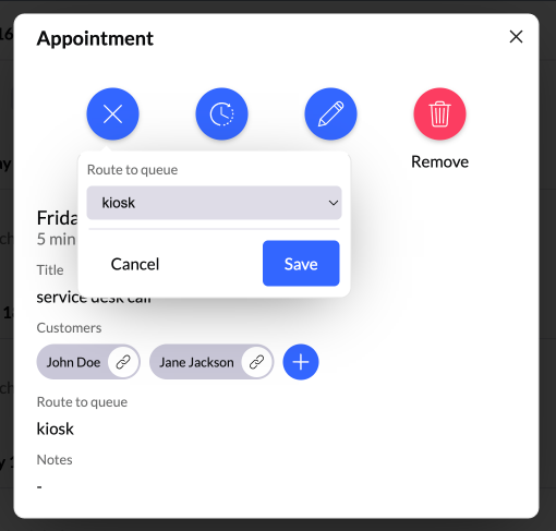 Appointment